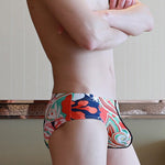 3 Pack Men's Trendy Prints Sexy Day-Long Comfort Cooling Touch Briefs