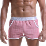 2 Pack Men's Silky Touch Skin-Friendly Chafe-Free Design Boxers Shorts