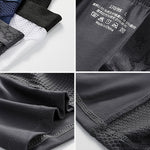 Men's Long Anti-Chafing Athletic Boxer Briefs