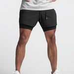 Men's Quick Dry Athletic Shorts With Phone Pockets