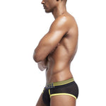 2 Pack Men's Breathable Mesh Luminous U-Pouch Briefs