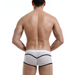 2 Pack Men's Odor-Control Breathable Mesh with U-Pouch Design Trunks
