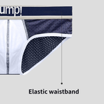 2 Pack Men's Breathable Mesh Comfortable U-convex Large Pouch Sports Briefs