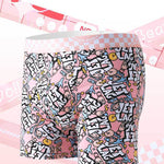 3 Pack Men's Anti-Chafing Stay-Put Fit Bold Prints Skin-Friendly Premium Cotton Boxers Briefs