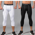 3 Pack Men's Multi-Sport Workout Ready Close-Fitting Comfort Activewear Tights