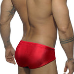 Men's Anti-Odor Sporty Cut Solid Color Swim Briefs