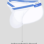 2-pack Men's Sexy Semi-transparent Mesh Briefs