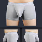 FreeLonger Men's Comfy Separate Support Pouch Trunks