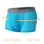 3 Pack Men's Lace Breathable Sweat-Wicking Trunks