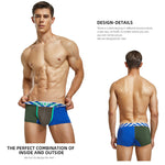 2-pack Men's Colorblock Cotton Boxer Briefs