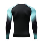 Mens Super Elastic Sport Gym Quick-drying Tops
