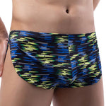 4 Pack Men's Ultra-Thin Moisture-Wicking Bold Prints Low-Rise Trunks