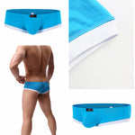 2 Pack Men's Ultra-Soft Modal Breathable Seamless Comfort Low-Rise Trunks