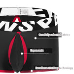 2 Pack Men's Sexy Modal Trunks with Open Front & Back and Removable Pouch