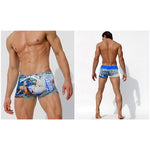 Men's Odor-Control Tagless & Seamless Stretch Fit Swim Trunks