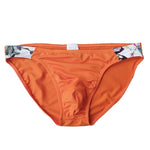 Men’s Zig Zag Swim Bikini with Removable Pad