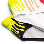 Graffiti Cushioned Men's Swimsuit Briefs