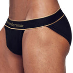 2 Pack Men's U-Pouch Gym Fitness Breathable Cotton Briefs
