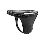 3 Pack Men's Modal U-Pouch Mid-Rise Thongs