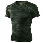 Men’s Simple Tight Short Sleeve