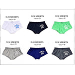 2-pack Men's DM Printed Lettering Low Waist Sexy Cotton Boxer Shorts