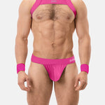 Men's Sporty Cut Anti-Chafing Stretch Fit Shoulder Strap & Underwear