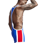 Men’s High Stretch Wrestling Singlet Bodysuit