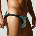 2 Pack Men's Low-Rise Stretch Fit & Hip Fit Design Bikinis