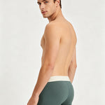 4 Pack Men's Light-Luxury Loose Fit Breathable & Comfortable Trunks