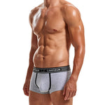 3 Pack Men's Solid Color Odor-Resistant Soft Supportive Pouch Trunks