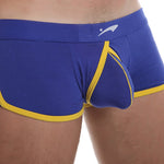 2 Pack Men's Ultra-Soft Modal Low-Rise Comfy Waistband Odor-Control Trunks
