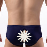 3 Pack Men's High Stretch Sexy Quick-Dry Stay-Put Fit Sporty Cut Solid Color Trunks