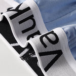 3 Pack Men's Low-Rise Anti-Chafing Sexy Stretch Fit Briefs