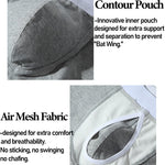 2 Pack Men's Large Pouch Casual Underwear