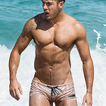 Men’s Fashionable Flash Swim Fitness Trunks