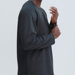 Men's Loose Outdoor Sports Long Sleeve T-Shirt