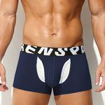 2 Pack Men's Supportive Separate Pouch Sexy & Anti-Moisture Trunks