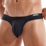 Men's Simple Breathable Mesh Pouch Thong & Strings