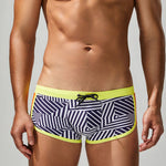 Men's Seamless Quick-Dry High Stretch Swim Shorts & Trunks