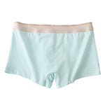 3 Pack Men's Elephant Trunk Separate Cotton Sexy Mid-Rise Solid Color Trunks