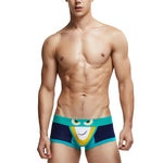 Men's Cartoon Low-rise Cotton Trunks
