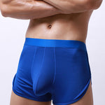 3 Pack Men's Mid Waist Breathable Mesh Home Aloha Boxers