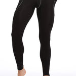 Men's Warm Pants Thin Fleece Casual Thermal Pants