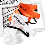 3 Pack Men's Sexy High-Cut 3D U-Pouch & Breathable Bikini