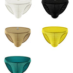 3-pack Men's Low-rise Sexy Mesh Lace Briefs