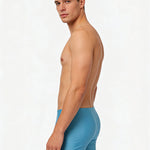 2 Pack Men's Second-Skin Feel Smooth Touch Anti-Chafing Boxer Briefs
