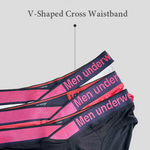 2 Pack Men's V Waistband Modal Briefs