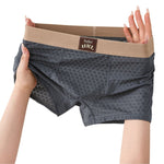 4 Pack Men's Cooling Mid-Rise Stretchy & No-Roll Hem Trunks