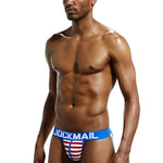 2 Pack Men's Lightweight & Airy Comfy Waistband Stretch Silky Touch Jockstraps