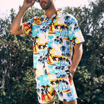 Men’s Beach Summer Holiday Patterned Sets